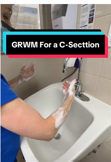 Preparing for a C-Section: A Satisfying Scrub Routine