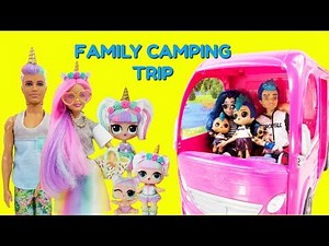 LOL Unicorn Family Punk Boi Family Camping Trip