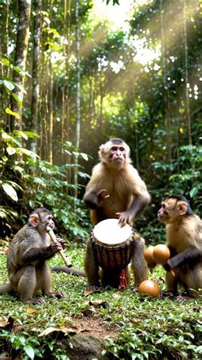 #instruments play monkeys