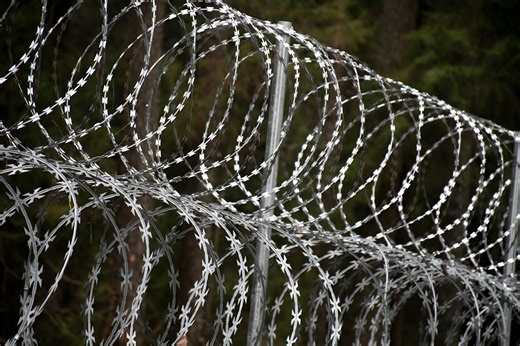 Large groups try to cross Latvia-Belarus border