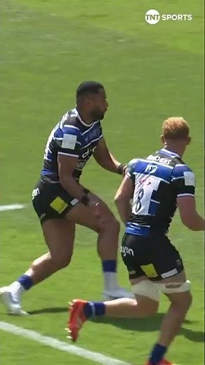 Thomas The TANK gives Bath Rugby the lead in the #GallagherPremFinal 💪