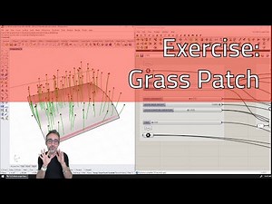 E.22 Wind-swept Grass Patch - Intro to Parametric Modeling