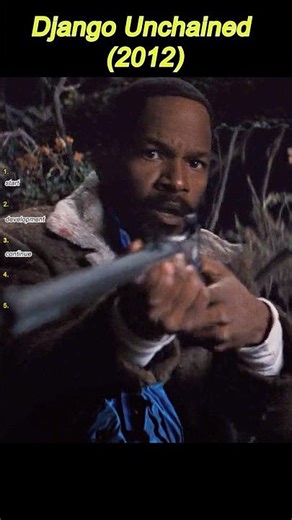 Django Unchained (2012) | The Dentist Realizes Django Is a Natural Shooter