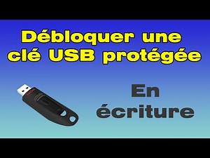 Comment débloquer une clé USB protégée en écriture sur Mac