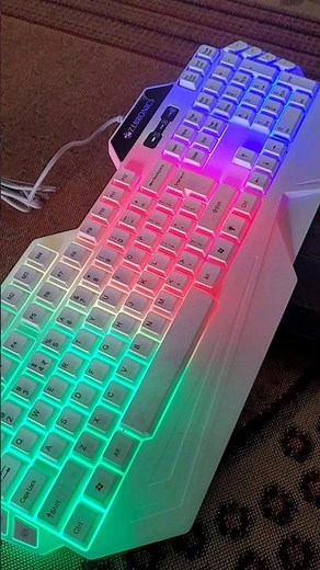 Zebronics Optimus Keyboard Lights Effects
