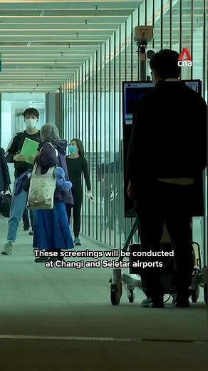 6.2M views · 12K reactions | Singapore is stepping up precautionary measures against mpox with temperature and visual screenings at Changi and Seletar airports, as well as sea checkpoints. #sgnews #singapore More details at the link in our bio. | CNA | Facebook