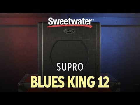 Supro Blues King 12 Tube Combo Amplifier Demo