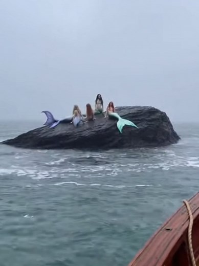 Mysterious Mermaid Vanishes Into the Sea (Found Footage)