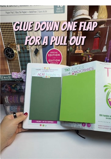 3 junk journal tutorials using one menu in 20 seconds! #junkjournalideas #interactivejournal #junkjournalforbeginners #junkjournaltutorial #creatorsearchinsights