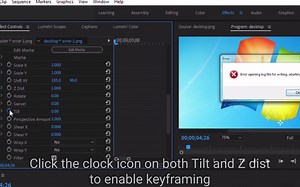 【生肉/malerror】Crazy Error 教程 #2 - 更新后的窗口打开动画