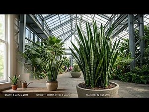 How to Grow a Giant Snake Plant 🌿 | Simple Tips for Bigger, Taller, Healthier Leaves