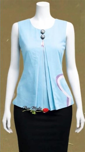 ​The EASIEST Blouse Pattern You’ll Ever Make! ✂️✨ #sewing#fashion #handmade #shorts