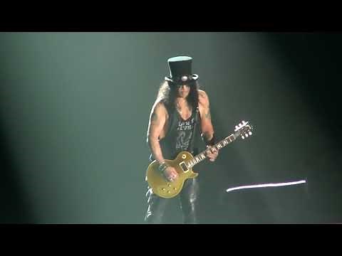GUNS N' ROSES - SLASH GUITAR SOLO - THE FORUM 11-25-2017