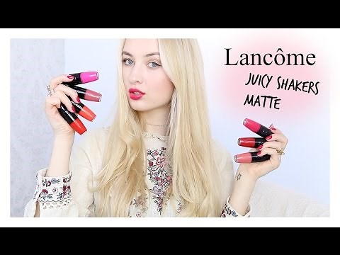 LANCÔME MATTE SHAKERS // First Impression & Swatches!