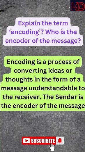 Encoding and decoding in communication l #encoding #decoding #communication