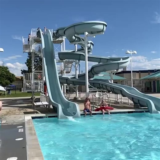 Commercial Playground Outdoor Water Play Park Games Children Equipment Tube Slide with Pool