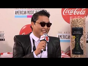 PSY Red Carpet Interview Part 1 - Coca Cola Red Carpet LIVE! @ the 2012 AMAs