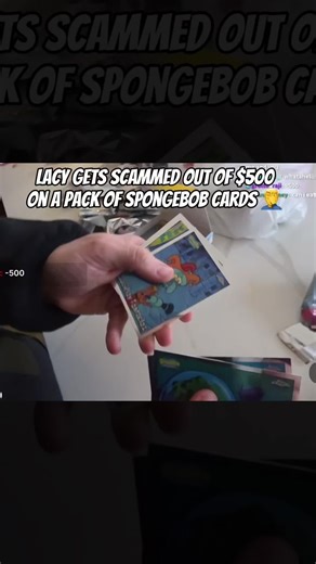 Are SpongeBob cards the new Pokémon cards?? 🤨 #spongebob #tradingcards #marlon #lacyclips #fyp