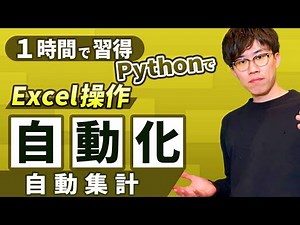 【Excel自動集計】PythonでExcel業務を自動化したい人がまず見る動画 part2