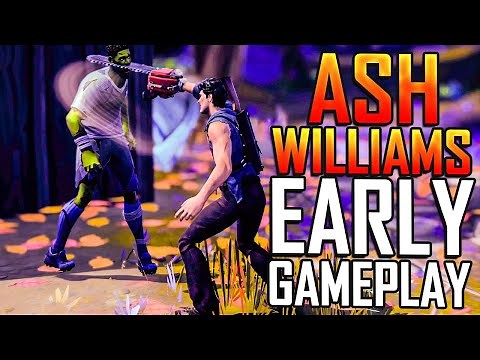 Ash Williams EARLY Gameplay & Review! (THIS PICKAXE IS INSANELY AWESOME)