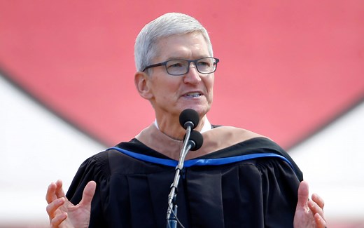苹果CEO蒂姆·库克 2022毕业典礼演讲：忠于自己的价值观，成就有意义的人生！_哔哩哔哩_bilibili