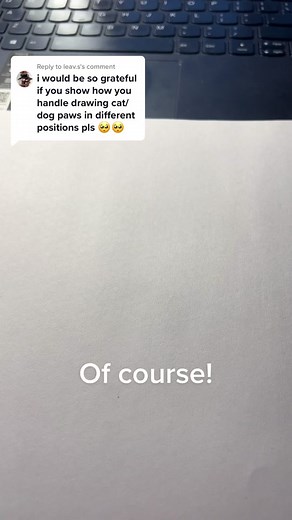 Replying to @leav.s tutorial for cat paws! #tut #tutorial #drawing #drawingtutorial #paws #cat #catpaws #sketch #cattutorial #pawtutorial✨ #help #foryou