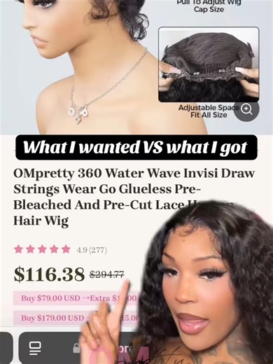 I have so many wigs, but this one is my FAV now😣😍 If you are looking for beginner friendly 360 glueless wig, go get this one, it is per-everything for you😱 💃Hair detials: Ohmypretty 360 lace water wave wig 26 inches 🔥🔥go check my bio linktree or dm me for more details! #ohmyprettywig #beginnerfriendly #newyearpicks #viralvideo #gluelesswig #foryourpage #lacemelting #360lacewig #waterwave