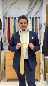 Comment faire une cravate avec double noeud Windsor ! How to tie a Double Windsor #cravate #tutocravate #ties #tutoties #costumehomme #suitsformen | J.Mossis