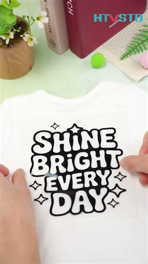 Create fun dimensional apparel with our 15-sheet Puff HTV collection, playful raised textures