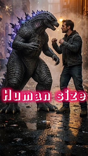 Could a human-sized Godzilla survive? #shorts