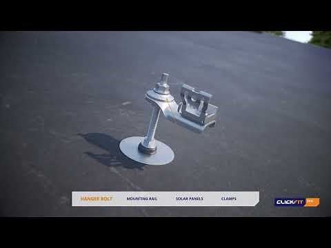 ClickFit EVO for EPDM and Bitumen Roofs