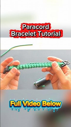 How to Make a Cobra Weave Paracord Bracelet | Easy Tutorial