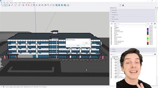 Experience smoother transitions in and out of #SketchUp2025 with our latest IFC improvements. Keep your data intact and minimize the risk of data loss and manual rework while increasing your project's efficiency and reliability. Plus, Revit importer UI updates now offer more control over what elements you bring in. https://video.sketchup.com/watch/y8DpyQRKfcjTFWAZ5LwZHM?utm_source=facebook&utm_medium=social&utm_campaign=2501-GLB-CONS-OA-LAUNCH25 | SketchUp