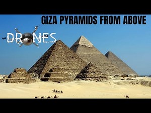 Giza Pyramids From Above | Stunning 4K Drone Footage of Ancient Egypt.