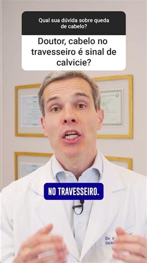 🛏️ Cabelo no Travesseiro é Sinal de Calvície?