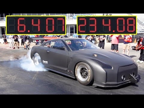 WORLD RECORD - QUICKEST NISSAN R35 GTR - 6.40 AT 234mph