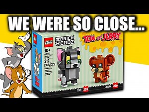 Finally, a LEGO Tom & Jerry Set! BUT...