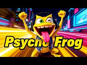 Psycho Frog - The Glitch (Official Video) | cute animal