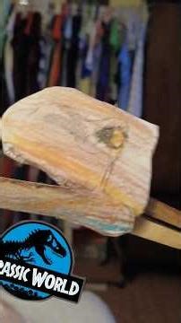 how to make a puppet dinosaur