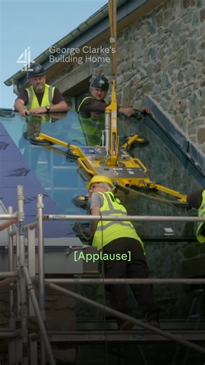 The riskiest part of a one million pound rebuild... #GeorgeClarkesBuildingHome | Channel 4 Homes