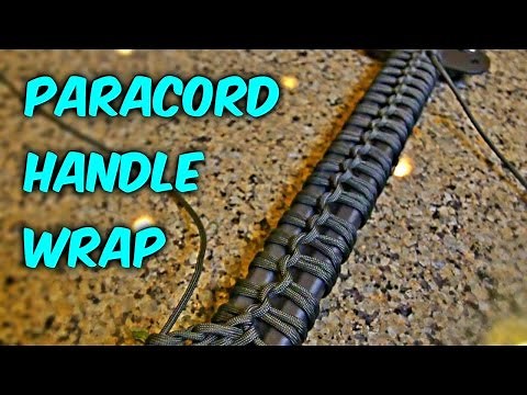 Simple Paracord Handle Wrap