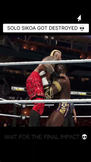 Oba Femi vs Solo Sikoa: TOTAL DESTRUCTION 💀 #WWE2K26