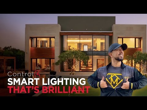 A Smart Home With Smart Lighting | Control4 Lighting Design