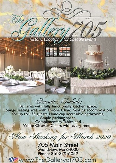 The Gallery at 705 - Grandview, MO - Party Venue