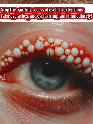 Stop Using Eyelash Extensions and False Eyelashes