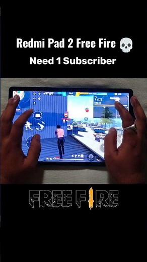 Redmi Pad 2 Free Fire Gaming Test,Free Fire Gameplay Test,FF Gaming Test,FF Test,Free Fire Tablet