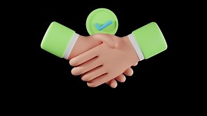 3D Animation of Hand Shake