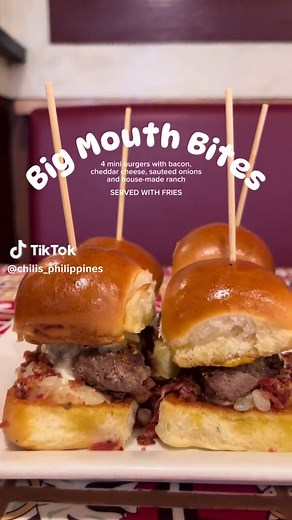Savor Flavor with Chili's Mini Burgers | Foodie TikTok Delight