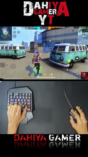 Mastering Free Fire: Keyboard and Mouse Gameplay with Handcam
