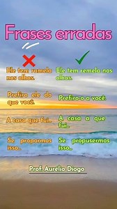Dicas de português...✍️ . #gramatica #linguaportuguesa #línguaportuguesa #portugues #verbo | Aurélio Domingos Diogo